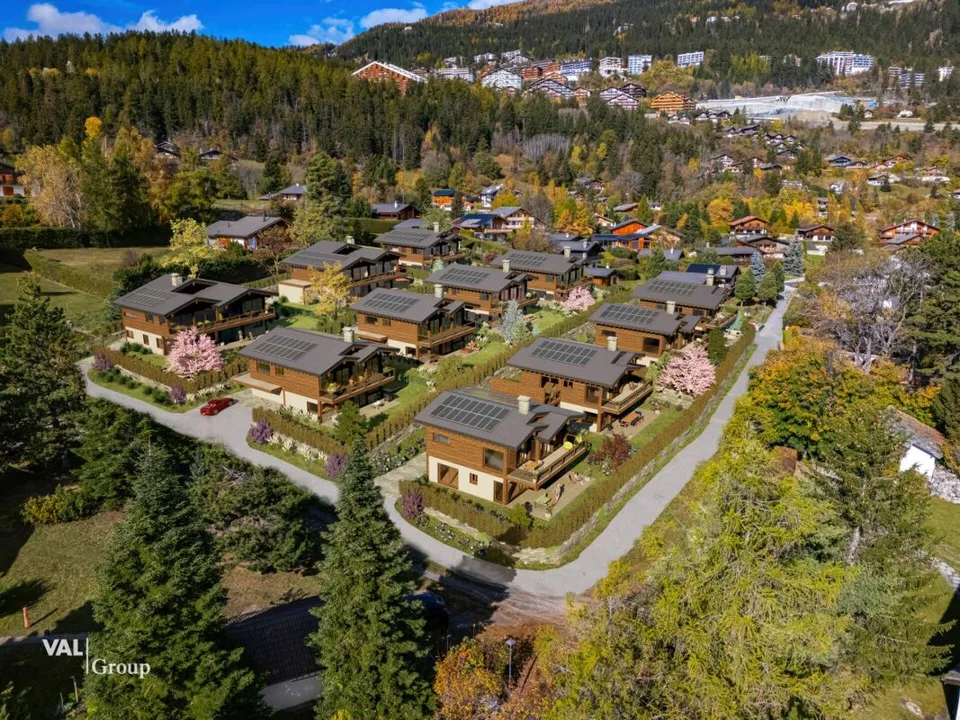 Habiter au coeur des Alpes suisses : "Les Perles"