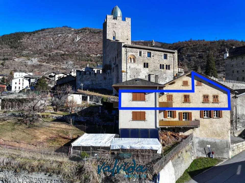 Appartamento di lusso 5.5 locali con vista panoramica spettacolare su Leuk-Stadt