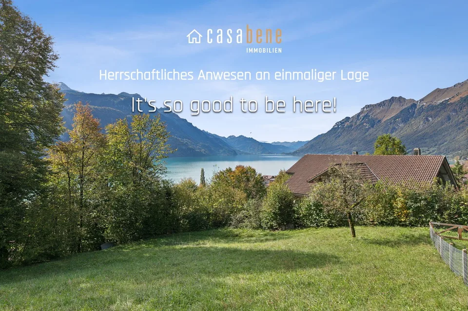 Seltenes Anwesen über dem Brienzersee
