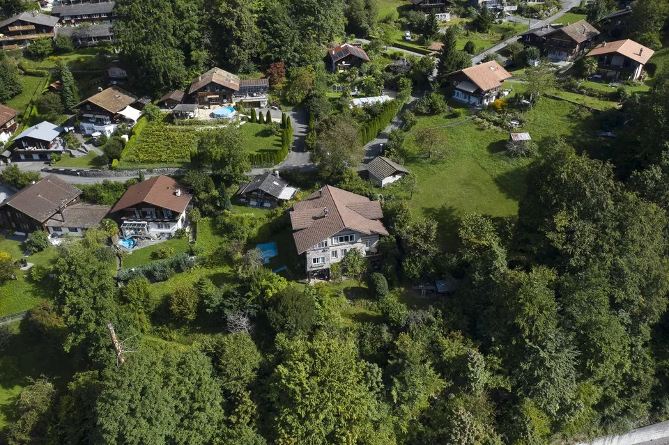 Domaine rare au-dessus du lac de Brienz
