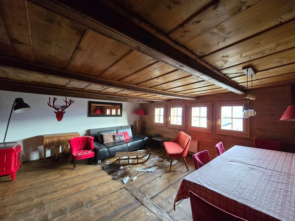 Triplex (1632) / 4.5 pces /Chermignon / Résidence secondaire autorisée