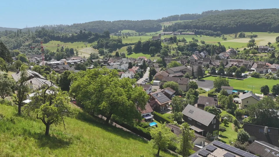 Terrain à bâtir attractif en pente à Ziefen
