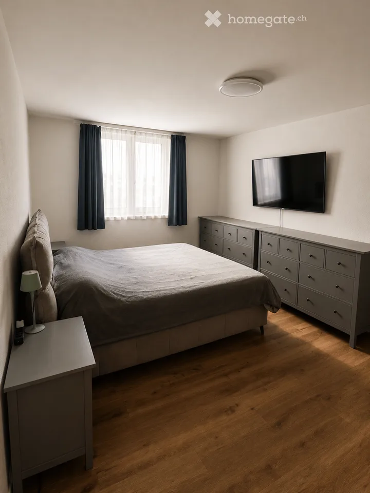 Moderne 4.5-Zimmer-Eigentumswohnung mit Südwest-Balkon und hochwertigem Innenausbau.