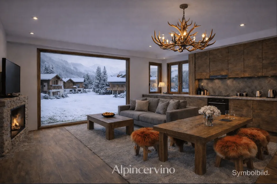 3.5 Zimmer-Erdgeschosswohnung in Winkelmatten in Zermatt (Erstwohnung)