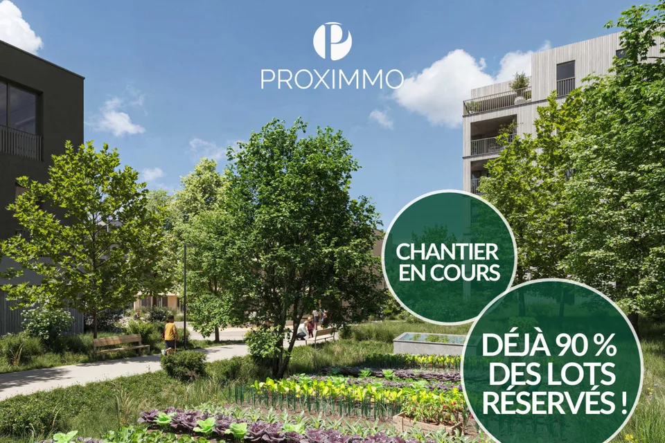CHANTIER EN COURS - DÉJÀ 90% DES LOTS SONT RÉSERVÉS !