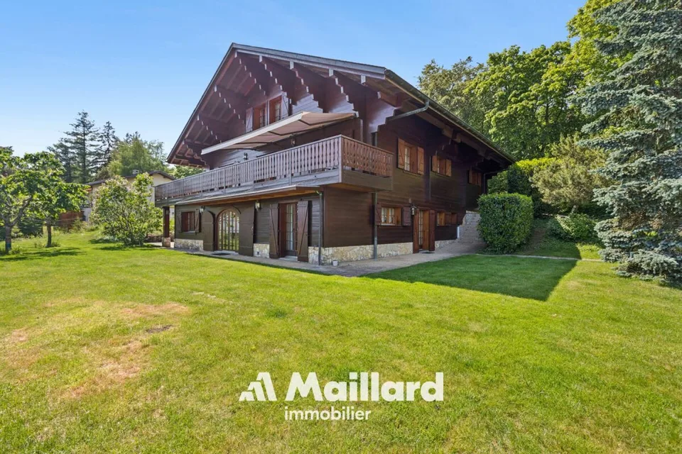 Casa padronale eccezionale ad Arzier-Le Muids: panorama lago e Alpi, calma assoluta – foto 19 di 24