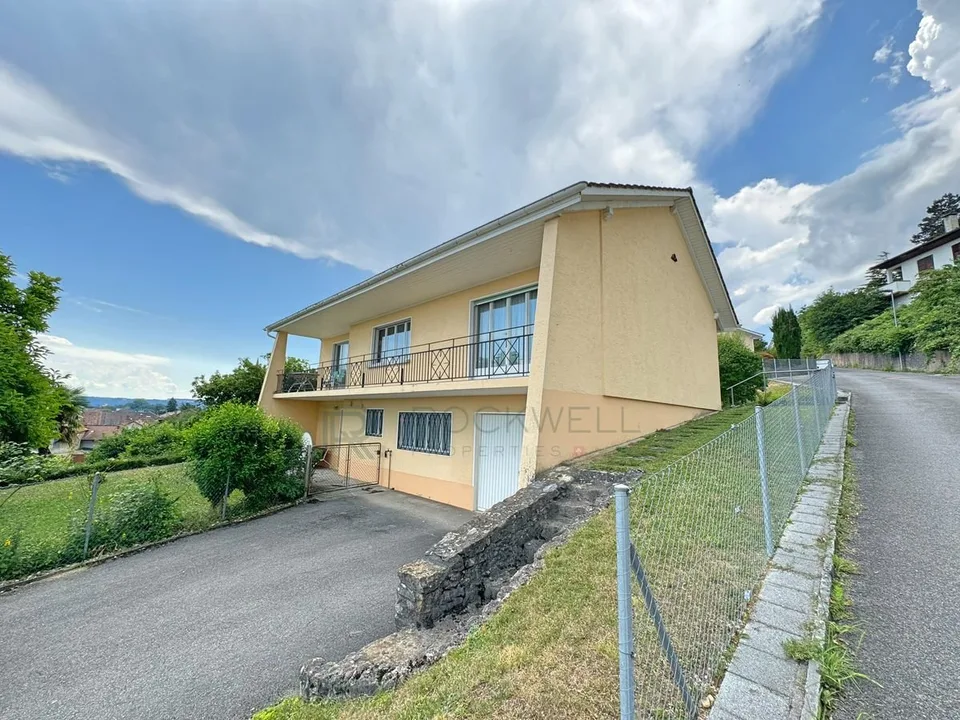 Maison individuelle avec vue à 180
