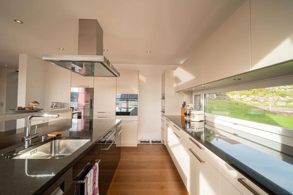 Architettura senza tempo in una zona residenziale tranquilla