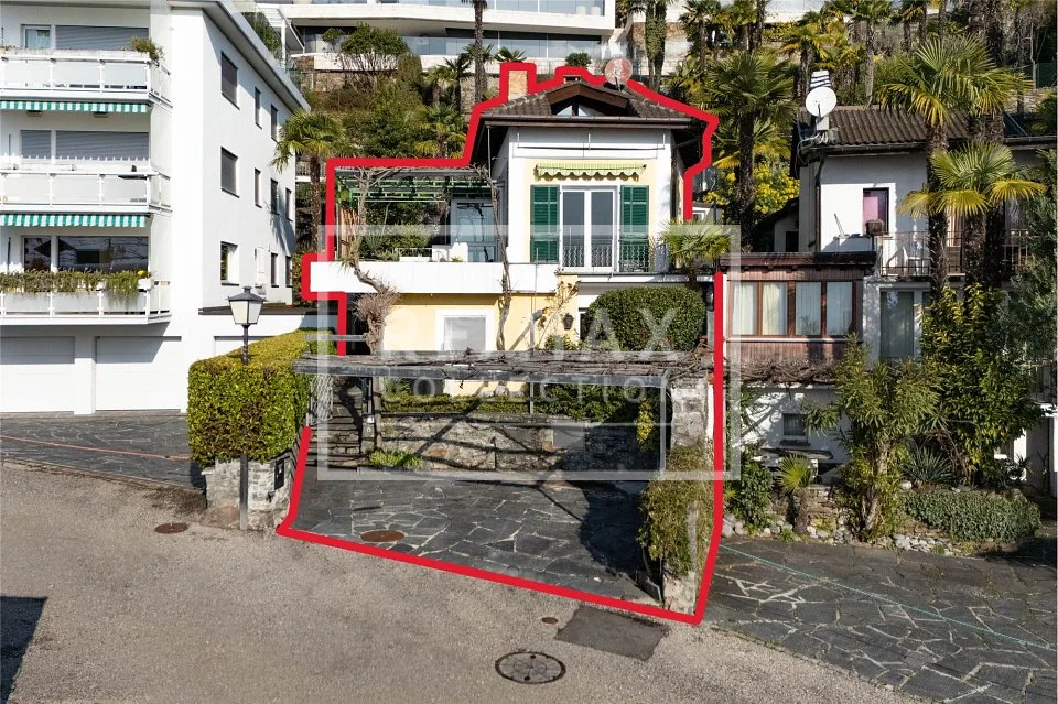 Affascinante Villetta con vista lago in posizione privilegiata ad Ascona
