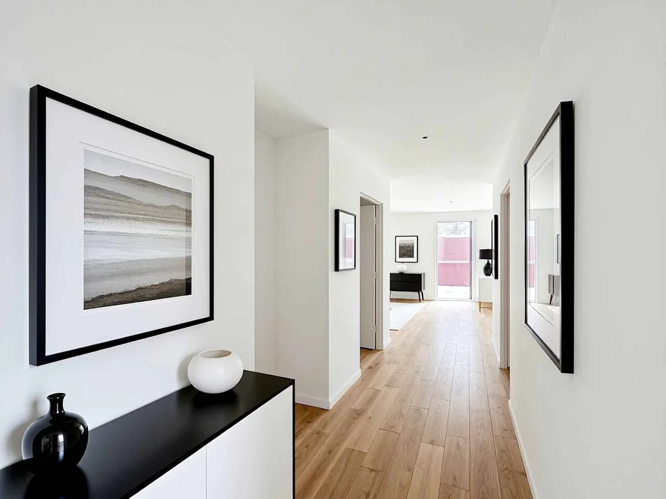 Elegantes Contemporary-Attikum mit großer Terrasse