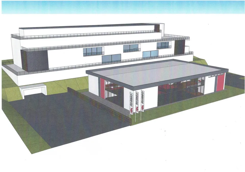 Terreno commerciale con potenziale in posizione ideale a Langendorf