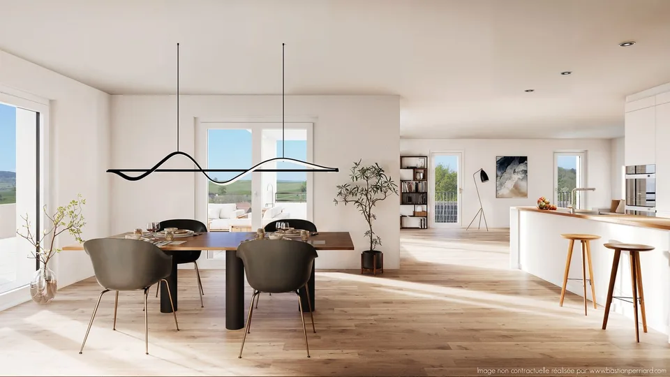 Letztes verfügbares Grundstück! Wunderschöne 4,5-Zimmer-Wohnung in Cottens - Bau begonnen