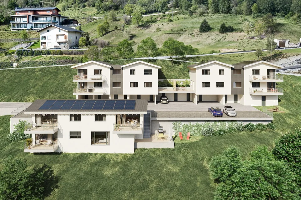 Magnifique appartement de 3,5 pièces avec vue panoramique à Ayent
