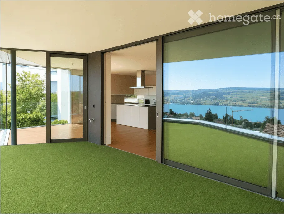 Grosszügige 5.5-Zimmer-Terrassenwohnung mit Seesicht in Beinwil am See