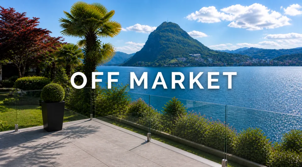 Large apartment overlooking Lake Lugano