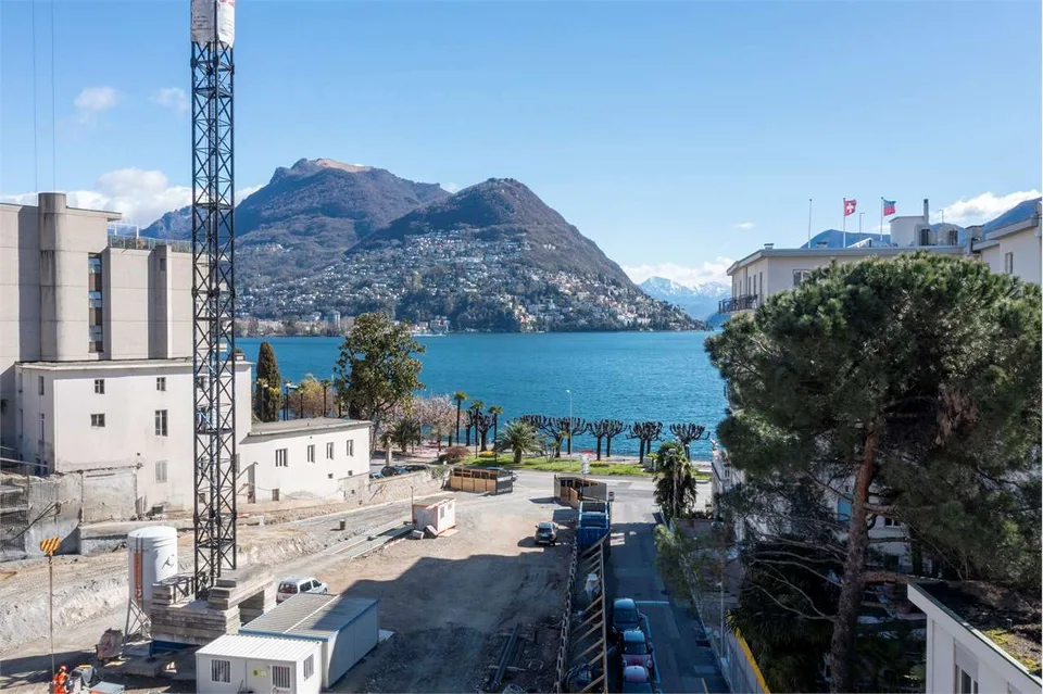 Lugano centre : nouvel appartement avec jardin à quelques pas du lac – photo 6 sur 6