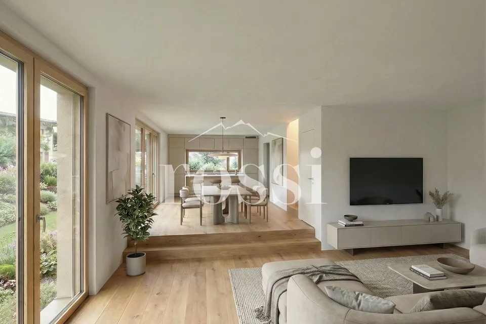 Appartement neuf de 5.5 pièces duplex avec terrasse, jardin et balcon à vendre à Cottens