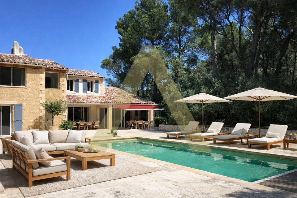 Magnifique propriété de 3 habitats proche d'Avignon