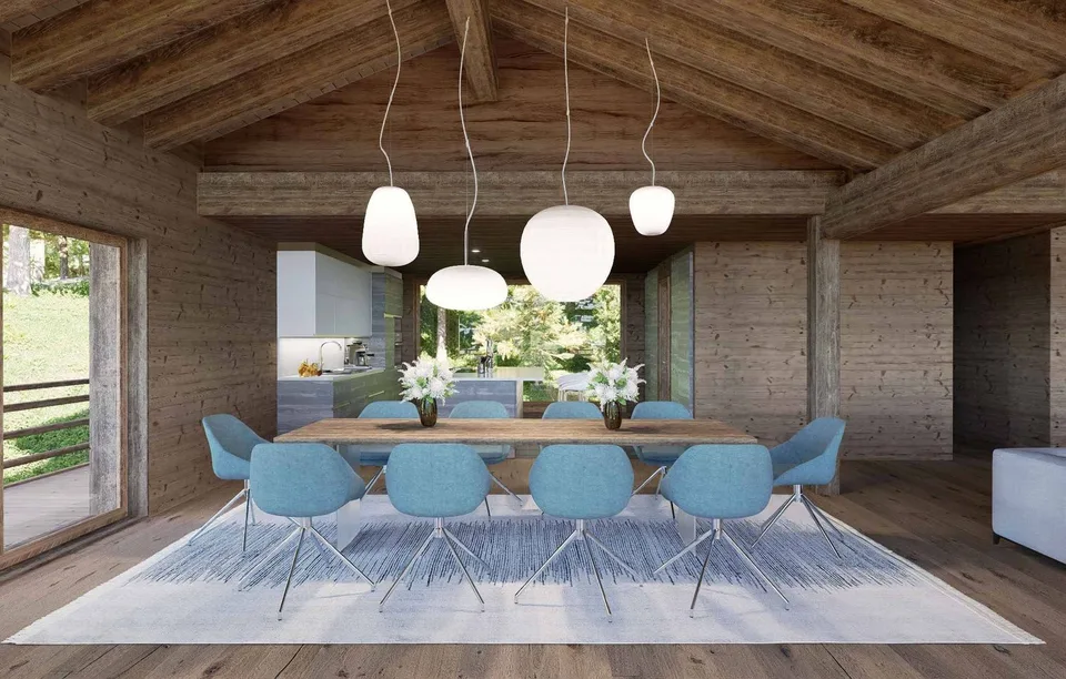 SPLENDIDO E LUSCUROSO CHALET DA COSTRUIRE - SKI IN/OUT