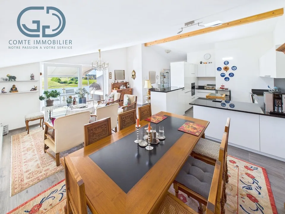 Superbe appartement en attique de 5.5 pièces avec grande terrasse
