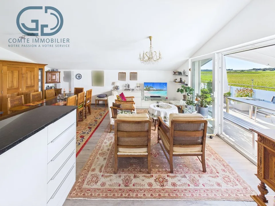 Superbe appartement en attique de 5.5 pièces avec grande terrasse
