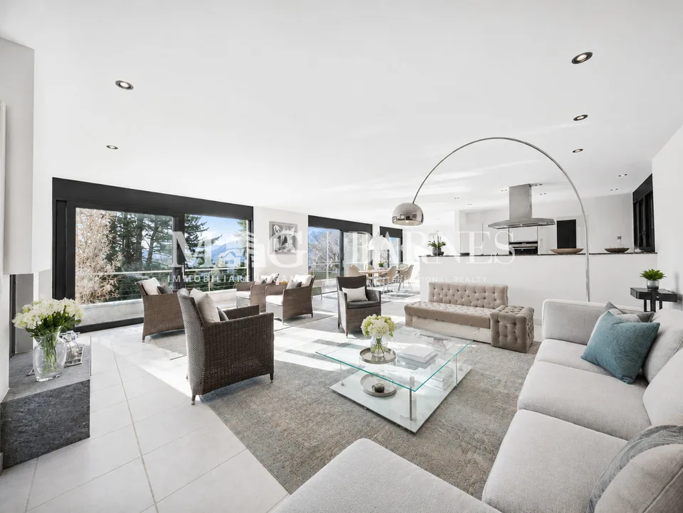 Lugano: Villa signorile con piscina e giardino