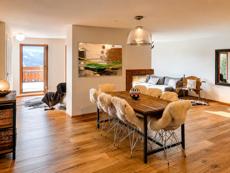 Im Herzen von Crans-Montana, Montana-Sektor