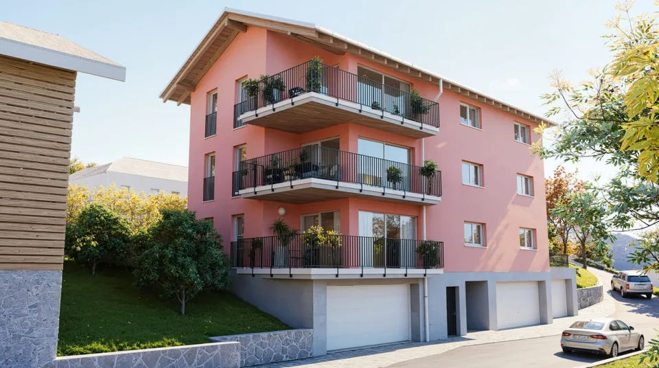 3.5-Zi-Wohnung mit sonnigem Balkon in Churwalden kaufen