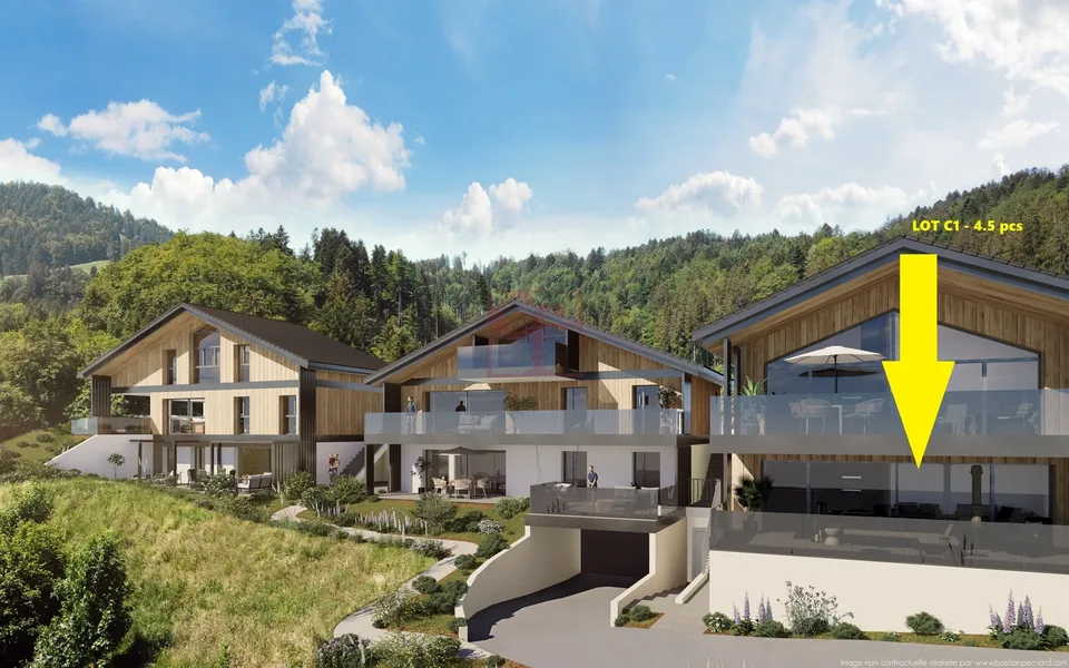 Enney - Residenza de l'Ondine - 1 appartamento di 4,5 locali