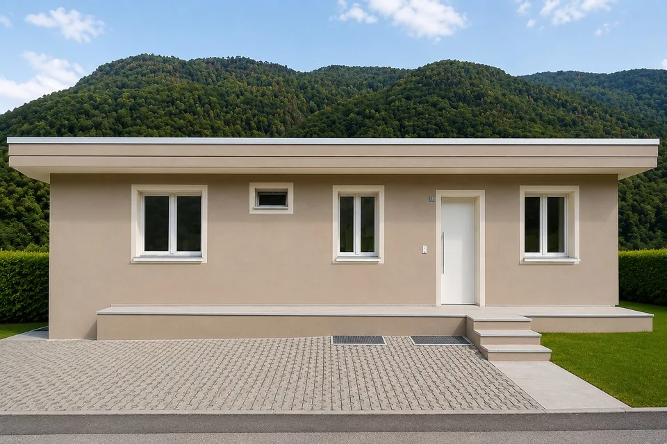 NUOVA COSTRUZIONE: 3,5 LOCALI CON POSTEGGIO INCLUSO,PRIVO DI SPESE CONDOMINIALI