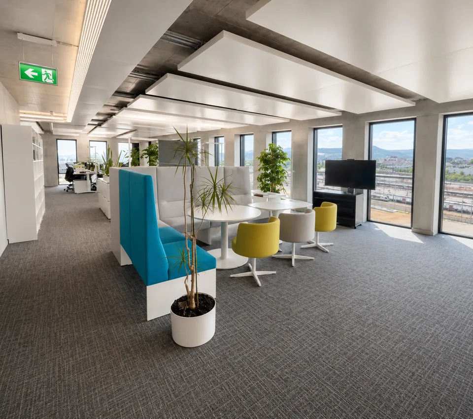Espaces de bureau de haute qualité dans la tour Grosspeter