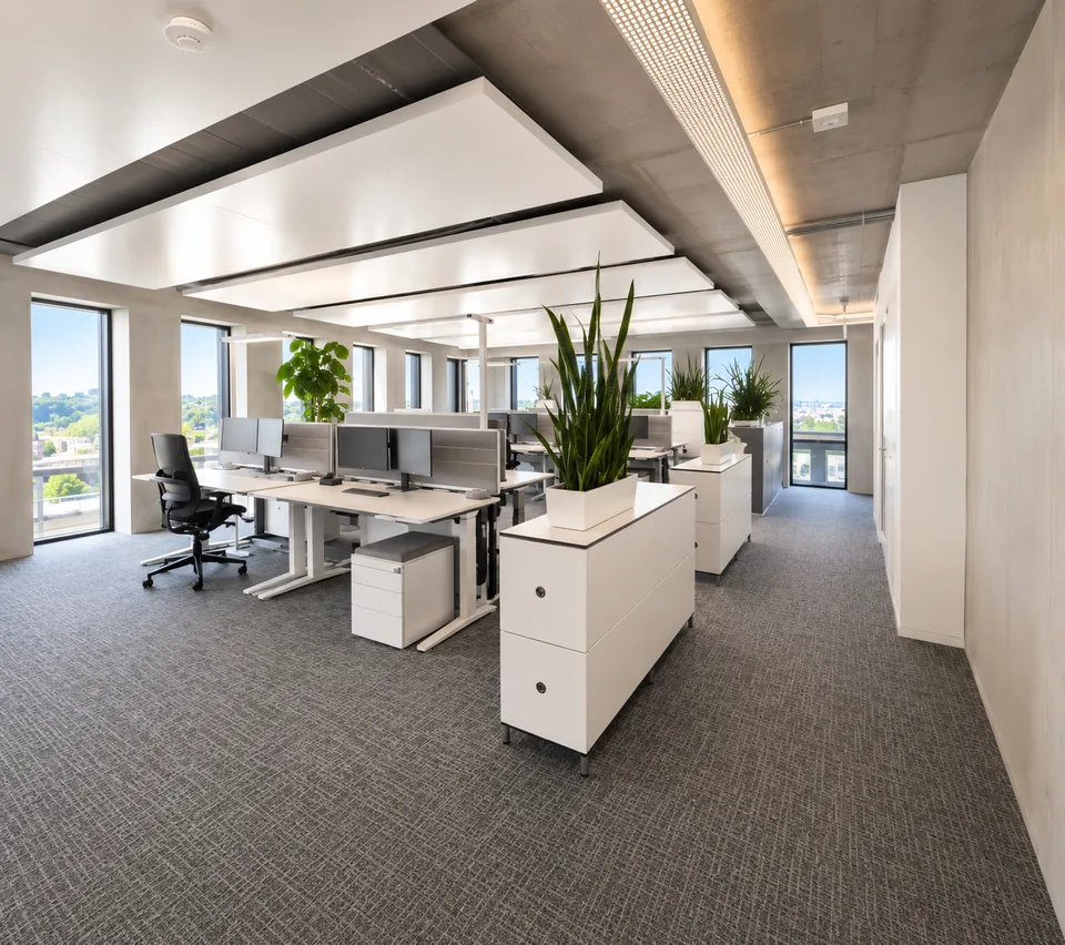 Espaces de bureau de haute qualité dans la tour Grosspeter
