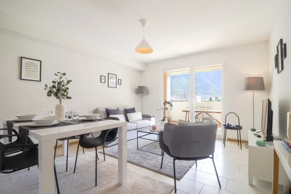 Appartement moderne proche de la gare de Martigny
