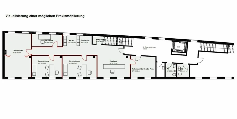 Il tuo nuovo spazio ufficio direttamente alla stazione dei treni di Rüti ZH