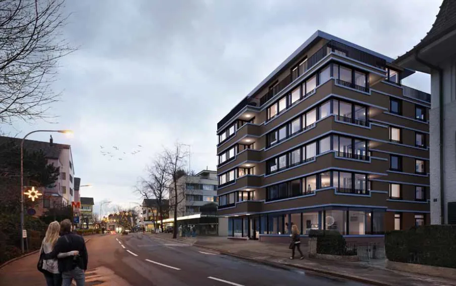 Attraktive 2.5-Zimmerwohnung mit offener Küche, Balkon und Einbauschränken