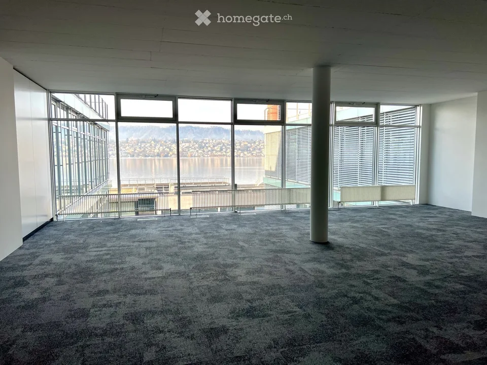 167 m2, 247 m2 ou 416 m2? Bureaux modernes avec vue sur le lac au Goldbachcenter à Küsnacht