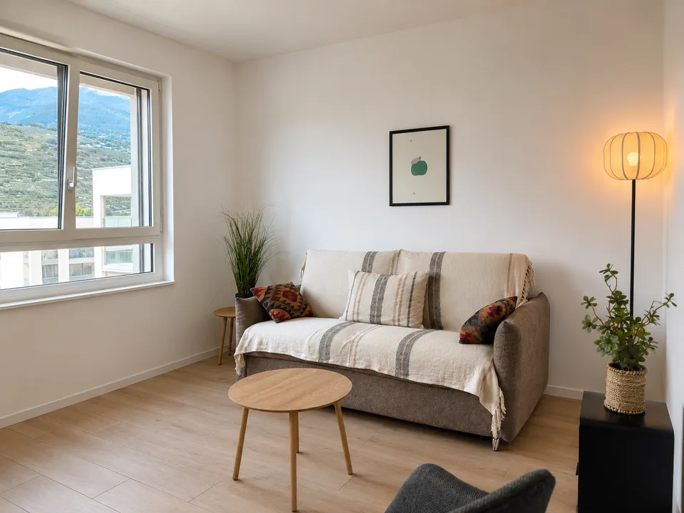 Charmant studio meublé à Sion