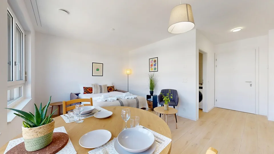 Charmantes möbliertes Studio in Sion – Foto 18 von 23
