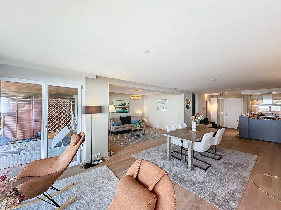 EXCLUSIVITÉ I Magnifique appartement de 4 pièces avec vue lac