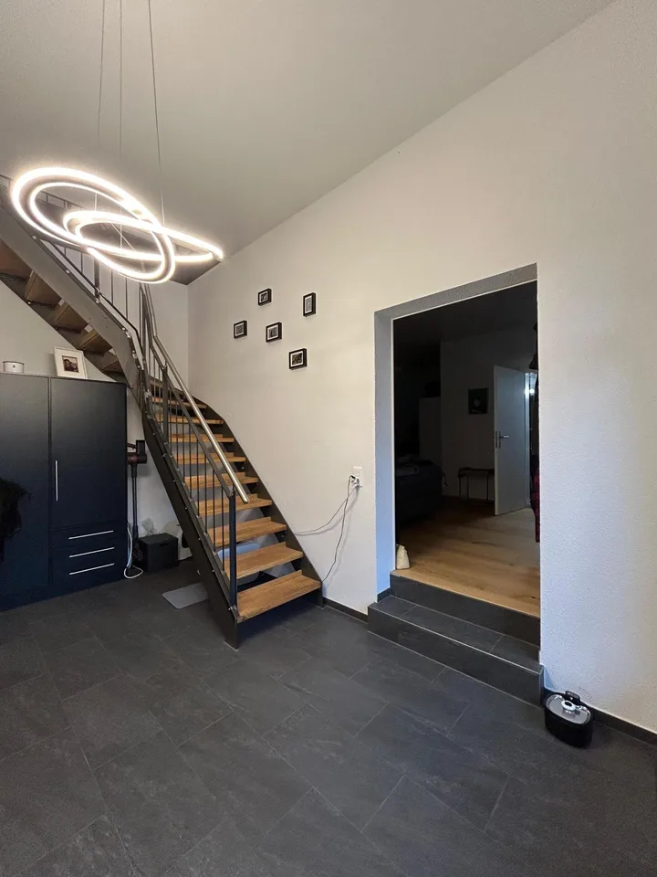 Modern triplex apartment in a quiet location in Suberg
