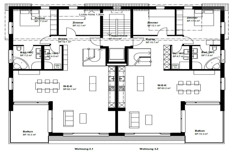 Maisonette-Wohnung mit Morgensonne! – Foto 13 von 13
