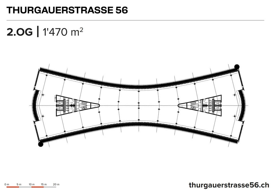 La tua nuova sede – 5.000 m² in una posizione centrale a Zurigo Nord (aree parziali da 500m² possibili) – foto 16 di 16