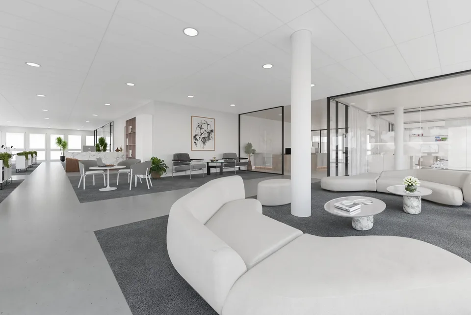 Prächtiges Büro zwischen 250m2 und 1590m2 im neuen Gebäude Le Closel in Renens