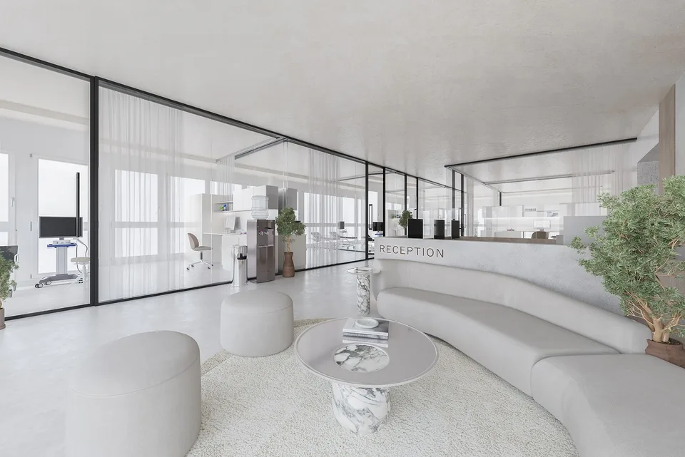 Prächtiges Büro zwischen 250m2 und 1590m2 im neuen Gebäude Le Closel in Renens