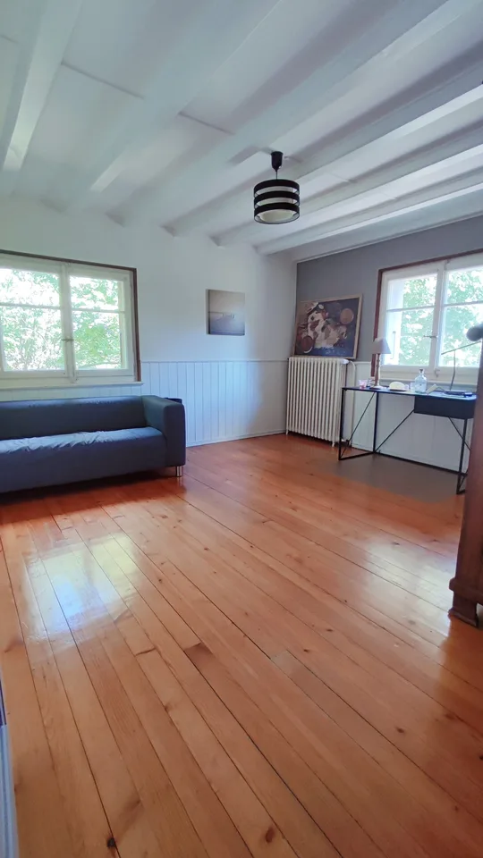 Appartamento duplex in una fattoria sul bordo di una foresta