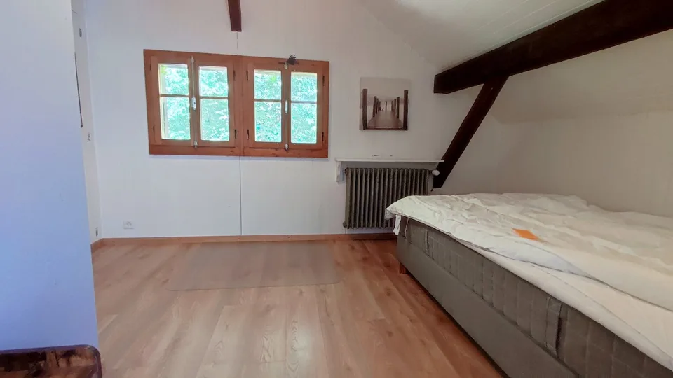 Appartamento duplex in una fattoria sul bordo di una foresta