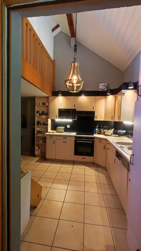 Appartamento duplex in una fattoria sul bordo di una foresta