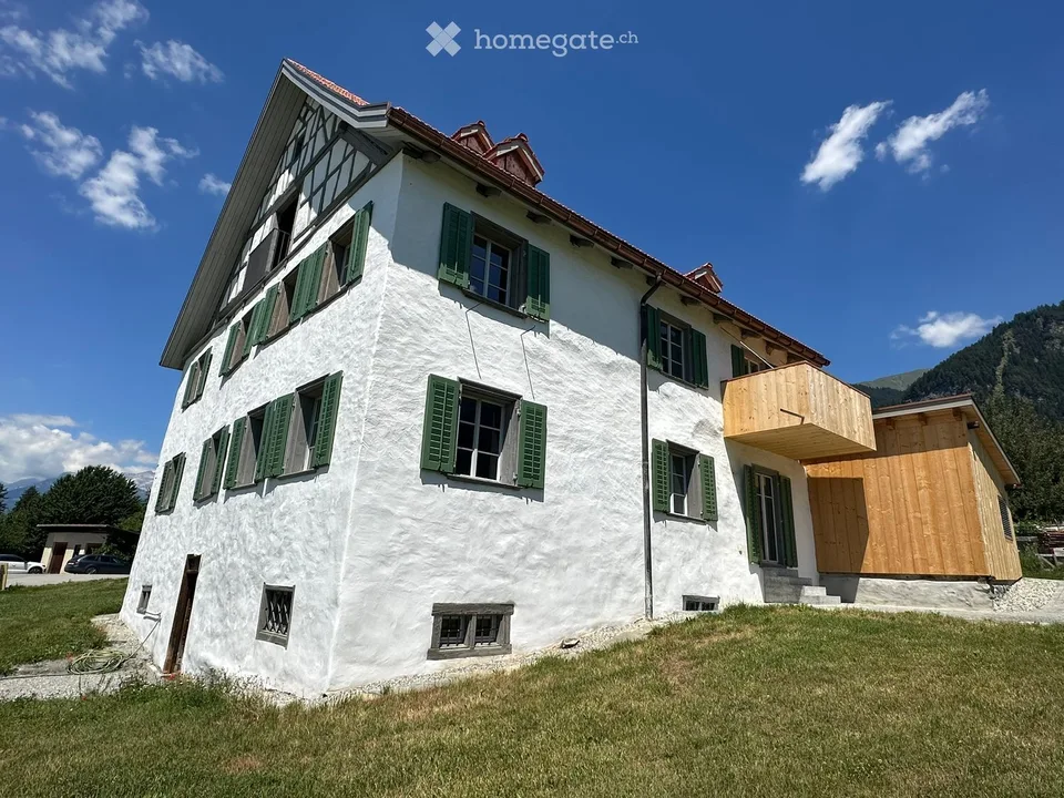 Appartamento di 3 ½ locali a Rietberg nel Domleschg in una casa di 2 famiglie vincolata