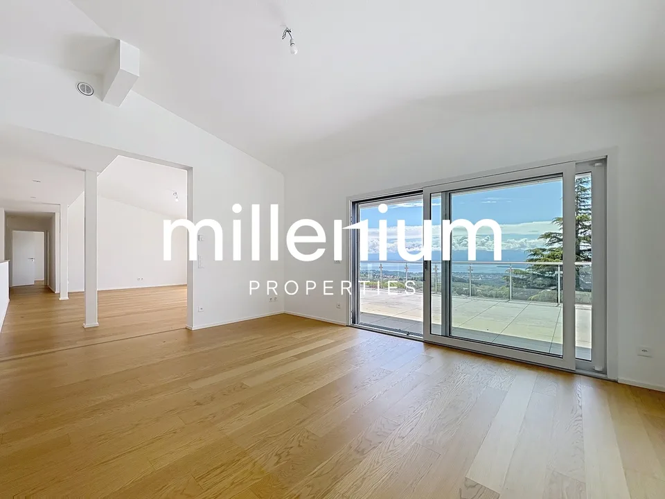 Außergewöhnliche Villa mit Panoramablick über den Genfersee und die Alpen
