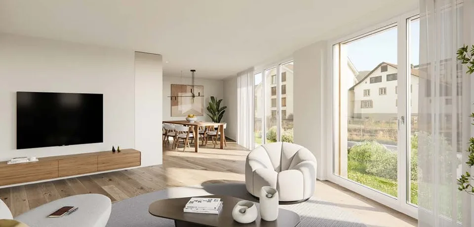 Moderne 4.5-Zimmer-Wohnung mit Seenähe in Wilen bei Wollerau